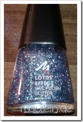 Manhattan Lotus Effect Glitter Nail Polish